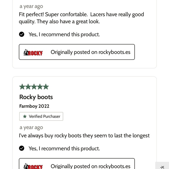 Rocky Original Ride Lacer Waterproof Western Boots for Men size 11 M - Picture 9 of 11